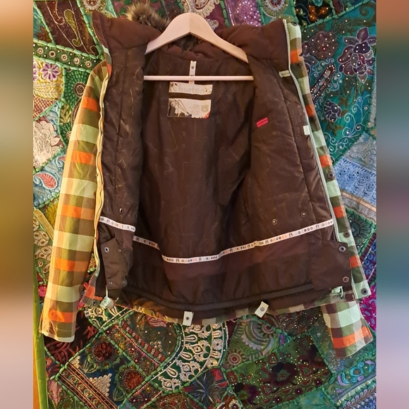Burton Geo 3/2 Snowboarding Jacket Women New Without Tags - Picture 3 of 16